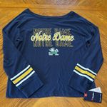 Fanatics  Notre Dame Fighting Irish Lightweight Boat Neck Long Sleeve T-Shirt Photo 1