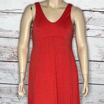 Halara NWT Size XL Red U-Neck Sleeveless Split Flowy Maxi Casual Tank Dress Photo 1