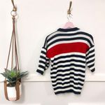 Vintage Indian Harbour “USA Americana” Striped Sweater Women’s Size S Blue Photo 4