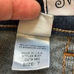 SWANK a Posh Women’s Blue Distressed Flare & Wide Leg Jeans Size 7 Photo 7