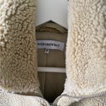 We Wore What  khaki Teddy Jacket Photo 3