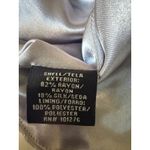 Silver Sequin Velvet Bolero Jacket cardigan y2k romantic boho fairy whimsi silk Size XL Photo 6