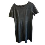 Tommy Hilfiger  Dress Size 14 Blue Gray Career Work Office Short‎ Sleeve Photo 2