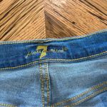 7 For All Mankind Cutoff Denim Shorts Women’s Size 30 Frayed Hem Short Shorts Photo 3