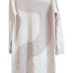 Marimekko Uniqlo Sweater Dress Women Size XS Cream Wool Knit Boho Lagenlook Art White Photo 0