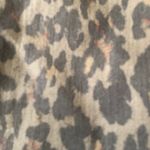 ZARA High Waisted Leopard Print Slim Fit Fit Skinny Leg Ankle Jean 10X27 NWT Photo 9