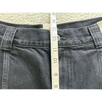 Madewell Trouser The Perfect Wide Leg Jean Seam Edition Black Naylor Wash Sz 30 Photo 15