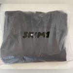 SKIMS  NWT Boyfriend Fleece Slouchy Half Zip Pullover Expresso Color Size M Photo 6