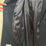 Vintage 80s J. G. Hooks Sz: 10P Long 100% Wool Navy Single Breast Peacoat. Blue Photo 11