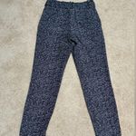 EXPRESS Ankle High Rise Tie Pants in multicolored pattern Photo 3