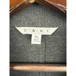 CAbi Women’s  XL Black Trench Coat with Pockets Photo 3