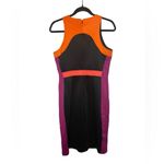 LDT Blaine Color Block Scuba Sheeth Dress Size 4 Photo 4