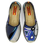 Respoke Pucci Espadrilles NATALIA Blue Classic Silk Scarf Made in Spain EU 40 Size 9.5 Photo 9