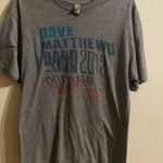 None Womens Dave Matthews Band 2012 Summer Tour T-Shirt Gray Size Medium DMB Photo 0