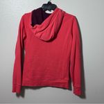 The North Face Women Orange Hoodie Sweater Jacket Pullover Size XS. Photo 5