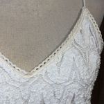 Lizard Thicket  size medium sleeveless white v neck tank with adjustable straps Photo 1