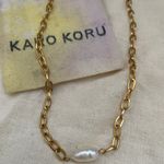 Karo Koru Pearl collar Choker necklace Photo 8