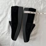 NYDJ Womens Black Velvet Slip-On Gira Platform Loafer 9 M Photo 3