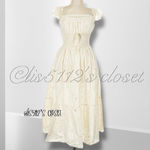 Lacemade Little White Rabbit Pastoral Peasant Dress Size XL Photo 2