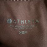 Athleta Elation Shimmer Leggings Brown Compression XSP Travel Athletic 353814 Photo 4