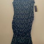 Loveappella  Draped front printed dress. Size large Photo 2