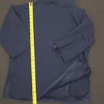 UGG  Astrid Poncho Navy Blue Cowl Neck 3/4 Sleeve Pullover Sweatshirt Women M‎ L Photo 9