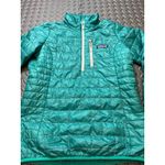 Patagonia Special Edition Nano Puff Pullover Womens XS emerald jacket 4525 Photo 1