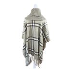 Apt. 9 Kohl’s  Women’s plaid poncho scarf cover up new Photo 6