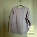 Lululemon  Perfectly Oversized Crew in‎ Lavender Dew Sz 10 Photo 3
