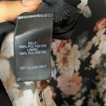 re:named sz S black pink floral off shoulder maxi sundress Photo 4