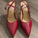 Steve Madden Cherry Red Pointed Toe Heels Photo 0