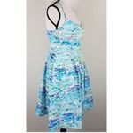 Lilly Pulitzer Alexi Dress ResortWhite High Tide Toile Zipper Front Size 2 Photo 3