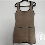 Reformation Isabelle Regenerative Wool Embroidered Sweater Dress Size L Photo 1