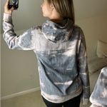 Nike : Slate Gray Tie Dye Hoodie Photo 1