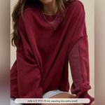 Aerie Big Chill Crew Sweatshirt Photo 1
