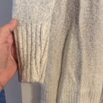 H&M neutral loose turtleneck womens sweater dress tunic Small S Photo 2