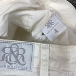 Rock & Republic White Distressed Studded Bermuda Shorts 4 Photo 8