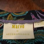 Anthropologie  Maeve Carter Floral Boho Tie Front Blouse XS Photo 4