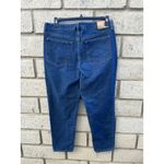 Seven7 Slim Straight Women's Jeans Dark Wash Denim Size 12 High Rise Photo 1