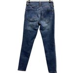 Morgan De Toi Paris Designed Vintage Denim Gold Embellished Ankle Crop Jeans 4 Blue Photo 9