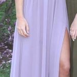 Lulus Light Purple Long Formal Dress Photo 0