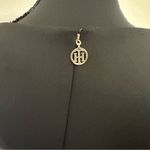 Tommy Hilfiger Asymmetrical Blue and Black Color Block Sheath Dress Photo 4