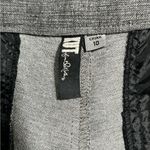 Kut From The Kloth KUT Pants Sz 10 Gray Straight Leg Mid Rise Work Professional Formal Pockets Photo 4