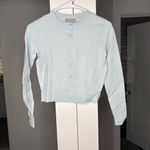 J.Crew NWT  New Jackie Cardigan Premium Ultra-fine Cotton Blend Edgewater Blue Photo 1