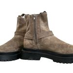 Anthropologie Pilcro moto suede ankle boots size US 7EU 37 from  Photo 2