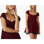 Free People  Tabitha Floral Minidress NWT Size Small Photo 3