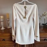 Atoir The Joni Dress Ivory Gold Rose Mini Dress Medium AU10 NWT White Photo 4
