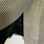 Banana Republic  Women's Gold & Black Striped Double Breasted Jacket Trench Coat Photo 3