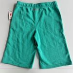 Zelos NWT Women's Green Sea 21' Athletic Terry Cloth Bermuda Shorts SZ L Photo 1