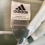 Adidas junior girls M medium 10/12 soft fleece lined kangaroo pocket camo hoodie Photo 6